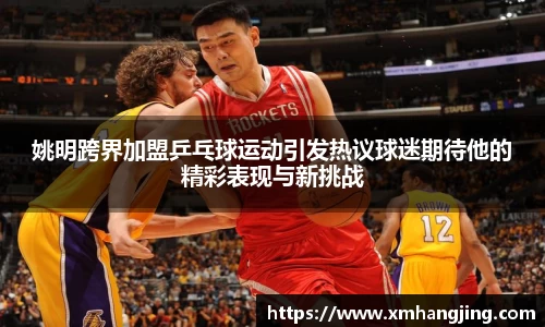 姚明跨界加盟乒乓球运动引发热议球迷期待他的精彩表现与新挑战